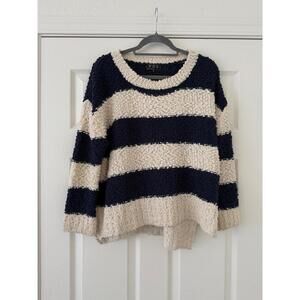 POL Striped Sweater Oversized Medium